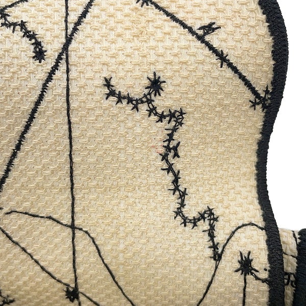 ディオール ハンドバッグ LADY D-LITE ミディアム キャンバス M0565ORHP Christian Dior 2way 白