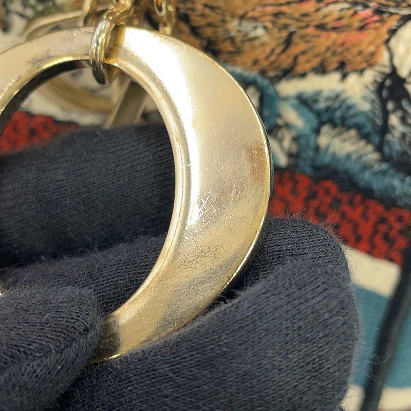 ディオール ハンドバッグ LADY D-LITE ミディアム キャンバス M0565ORHP Christian Dior 2way 白