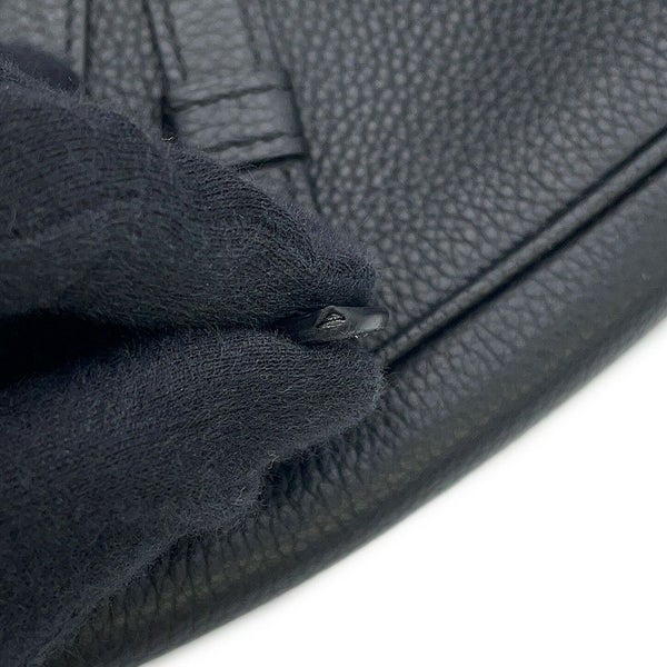 クリスチャン・ディオール ボディバッグ サドルバッグ カーフレザー 1ADPO093YMJ Christian Dior 黒