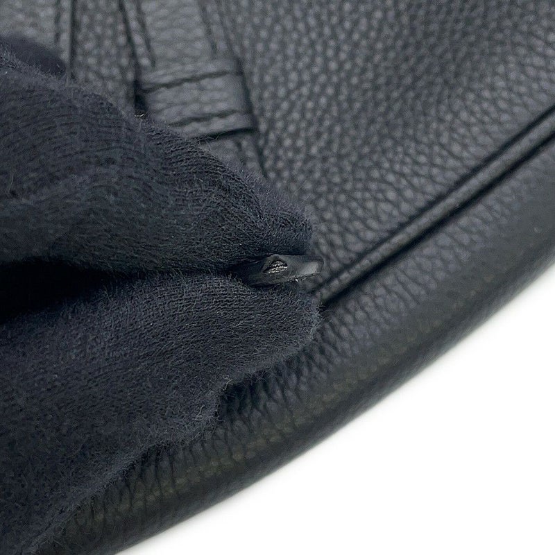 クリスチャン・ディオール ボディバッグ サドルバッグ カーフレザー 1ADPO093YMJ Christian Dior 黒