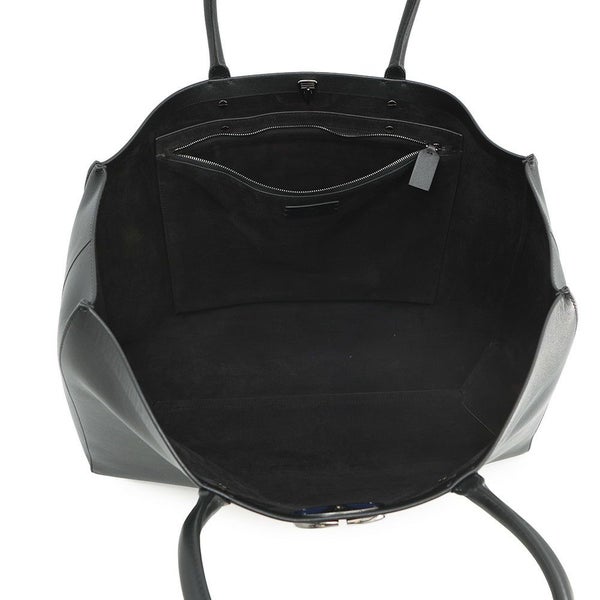 ヴァレンティノ・ガラヴァーニ トートバッグ Vロゴ ショッピングバッグ レザー 5Y0B0C93JHH VALENTINO 黒