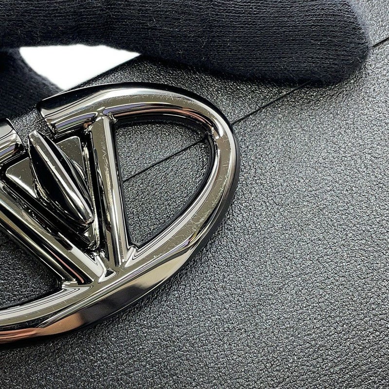 ヴァレンティノ・ガラヴァーニ トートバッグ Vロゴ ショッピングバッグ レザー 5Y0B0C93JHH VALENTINO 黒