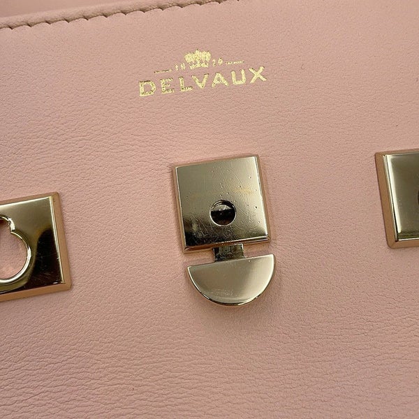 デルヴォー ハンドバッグ タンペート ミニ レザー Delvaux 2wayショルダー デルボー