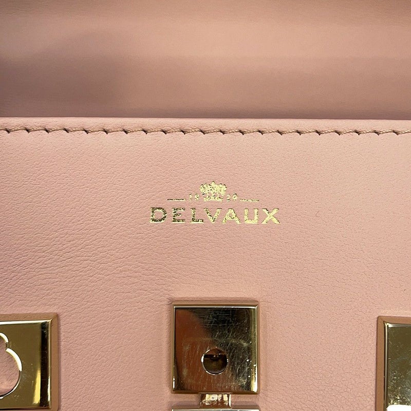 デルヴォー ハンドバッグ タンペート ミニ レザー Delvaux 2wayショルダー デルボー