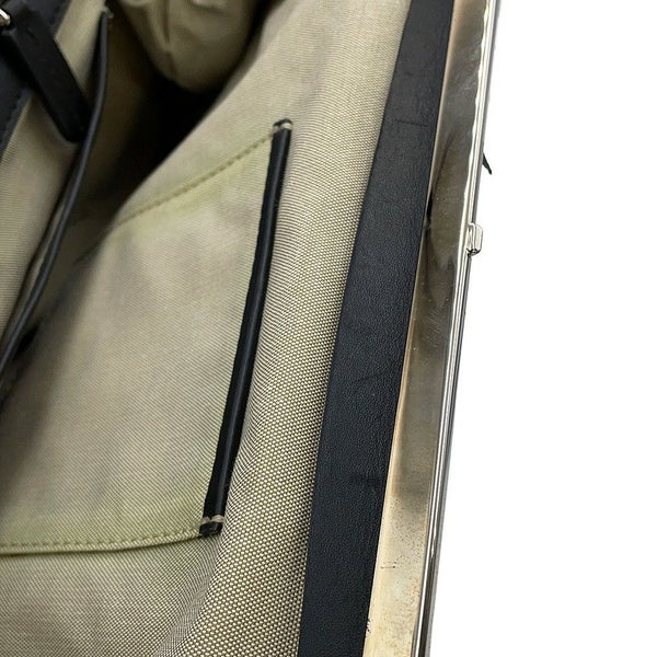 マルニ ハンドバッグ ファブリック レザー MARNI 2way 黒