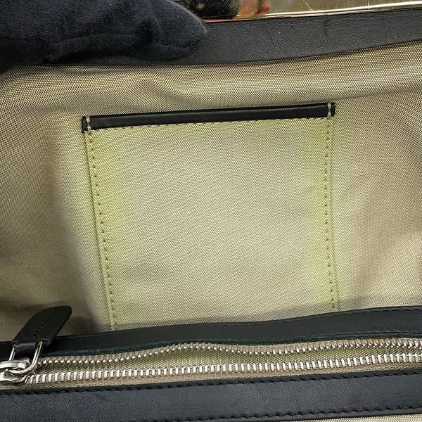 マルニ ハンドバッグ ファブリック レザー MARNI 2way 黒