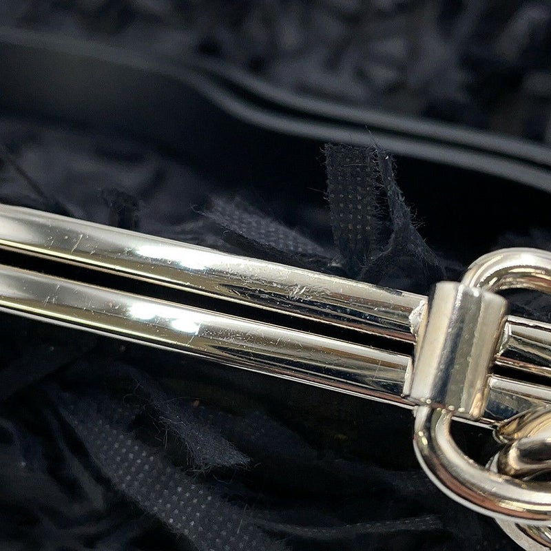 マルニ ハンドバッグ ファブリック レザー MARNI 2way 黒