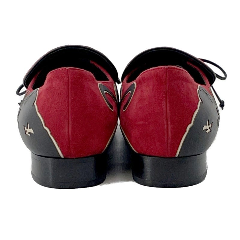 ヴァレンティノ ローファー パンサー スエード レディースサイズ37 1/2 NW1S0D22JHW VALENTINO 靴