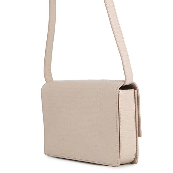 サンローランパリ ショルダーバッグ ベルシャス クロコ型押しレザー 482044 SAINT LAURENT PARIS