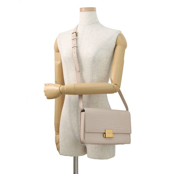 サンローランパリ ショルダーバッグ ベルシャス クロコ型押しレザー 482044 SAINT LAURENT PARIS