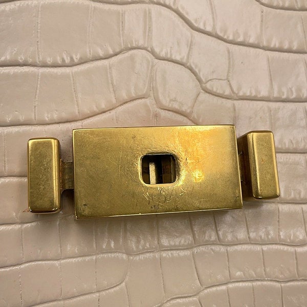 サンローランパリ ショルダーバッグ ベルシャス クロコ型押しレザー 482044 SAINT LAURENT PARIS