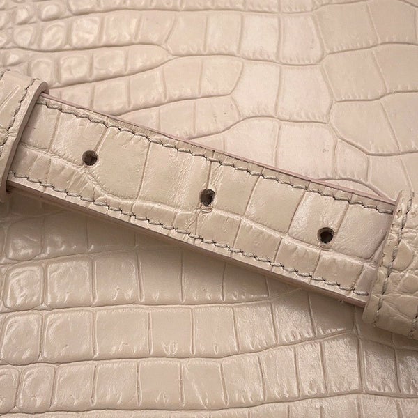 サンローランパリ ショルダーバッグ ベルシャス クロコ型押しレザー 482044 SAINT LAURENT PARIS