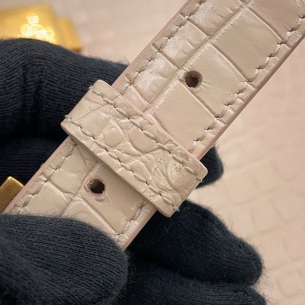 サンローランパリ ショルダーバッグ ベルシャス クロコ型押しレザー 482044 SAINT LAURENT PARIS