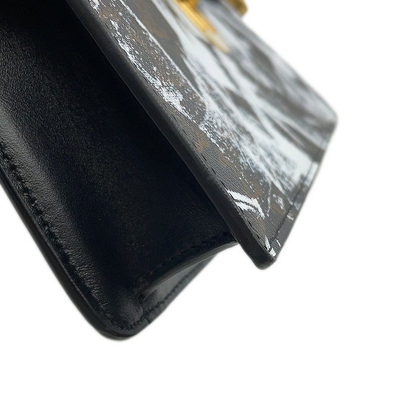 セリーヌ ビジネスバッグ トリオンフ ブリーフケース PVC/レザー CELINE 2wayショルダーバッグ 白 黒