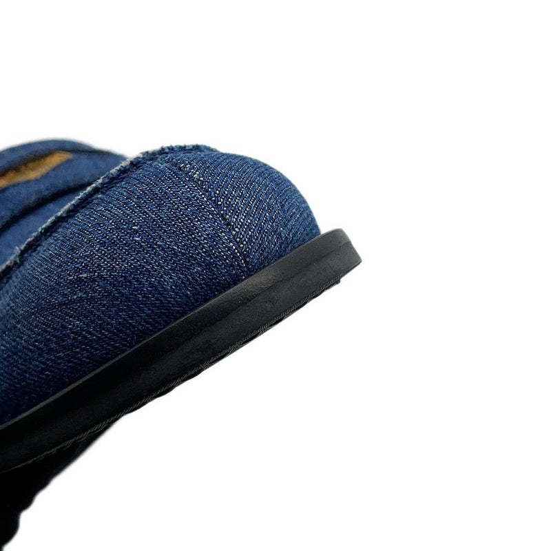 ミュウミュウ ローファー コイン デニム 5D061E レディースサイズ36 MIUMIU 靴