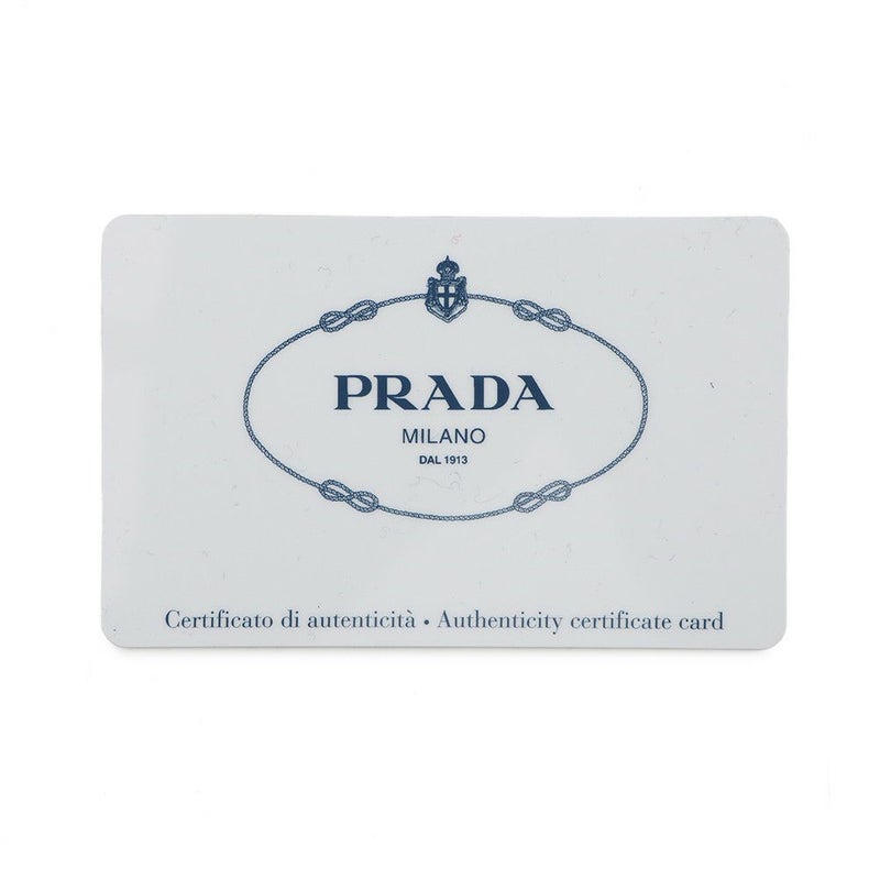 プラダ ボディバッグ トライアングルロゴ レザー 2VZ031 PRADA 黒