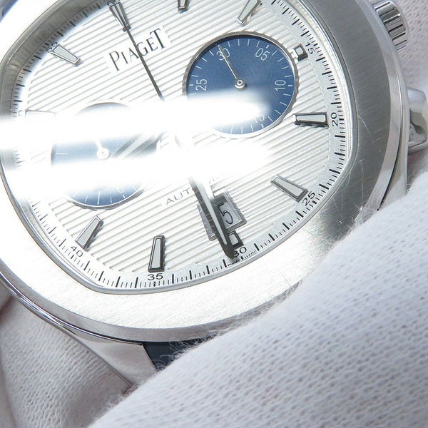 ピアジェ ポロ クロノグラフ 世界限定888本 G0A46013 PIAGET 腕時計 シルバー文字盤