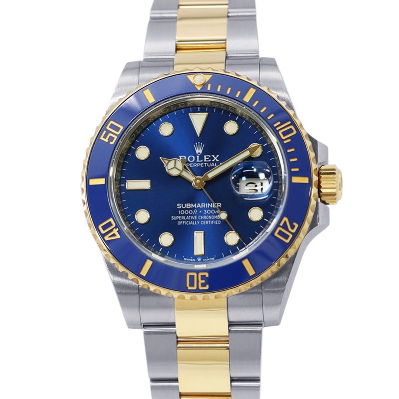 ロレックス サブマリーナ デイト コンビ SS/K18YGイエローゴールド 126613LB ROLEX 腕時計 ウォッチ ブルー文字盤