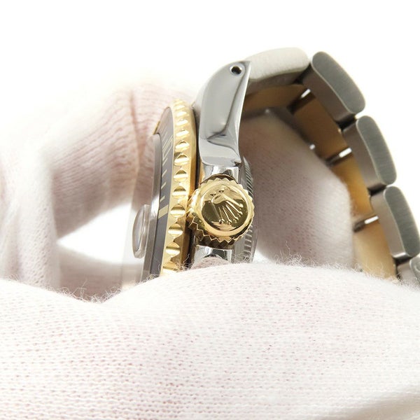 ロレックス サブマリーナ デイト コンビ SS/K18YGイエローゴールド S番 16613 ROLEX 腕時計 黒文字盤