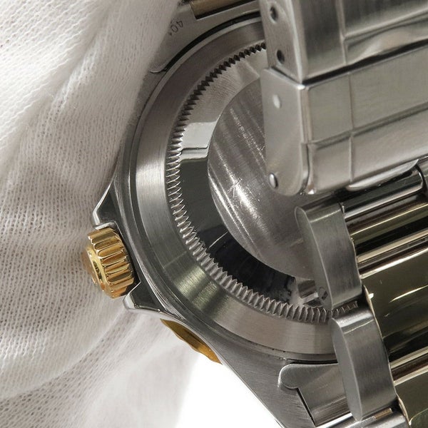 ロレックス サブマリーナ デイト コンビ SS/K18YGイエローゴールド S番 16613 ROLEX 腕時計 黒文字盤