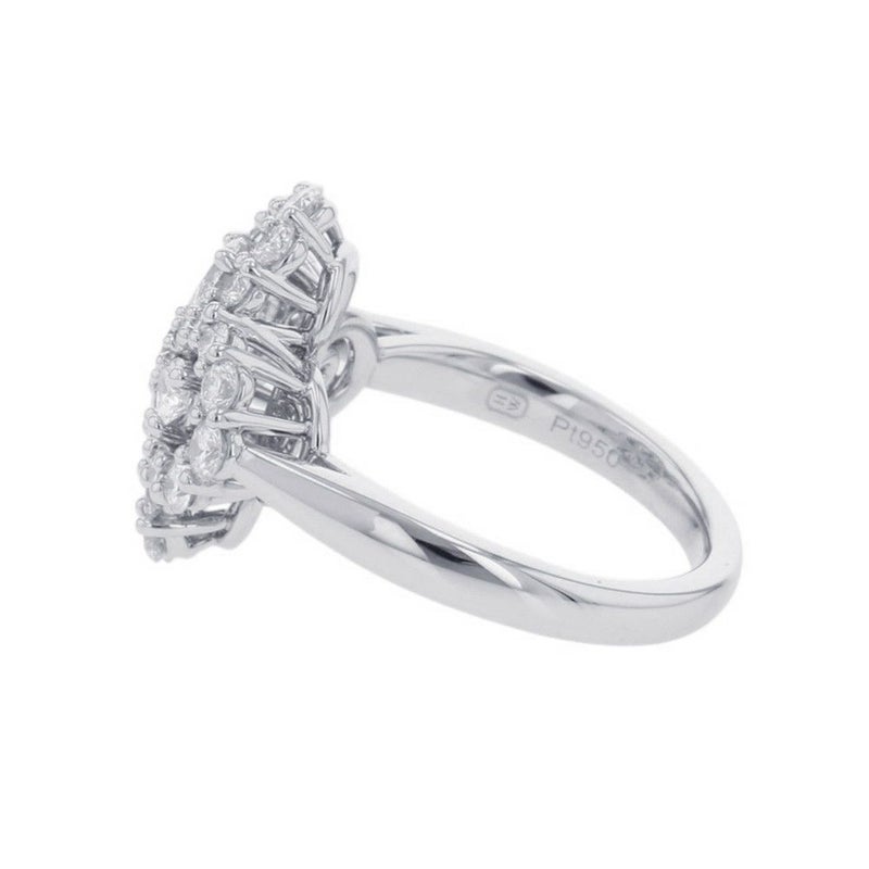 ハリーウィンストン リング ミニループ・フルモチーフ・リング ダイヤ 33P 計約1.08ct Pt950 サイズ約9号 FRDPRP1ML4C 指輪