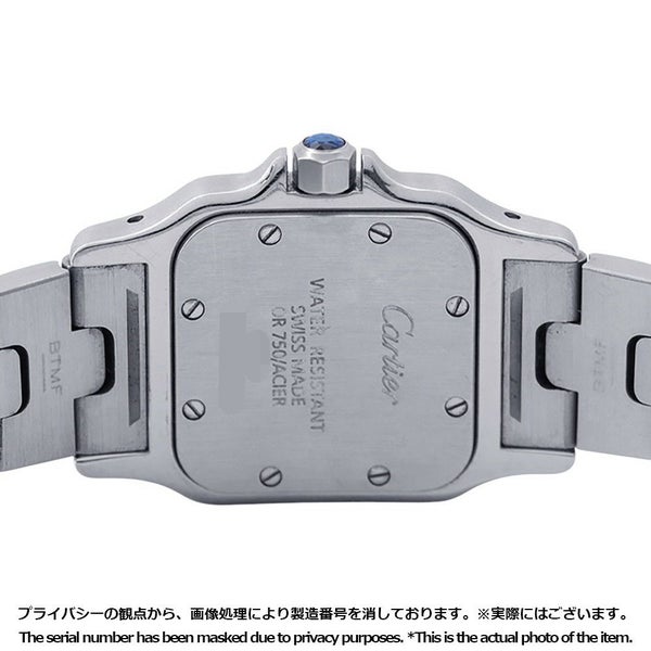 カルティエ サントスガルベ SM Cartier 腕時計 アイボリー文字盤