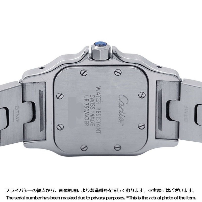 カルティエ サントスガルベ SM Cartier 腕時計 アイボリー文字盤