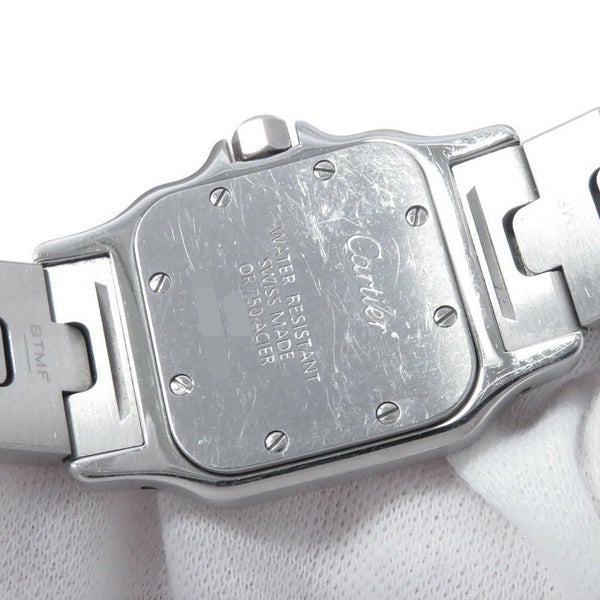 カルティエ サントスガルベ SM Cartier 腕時計 アイボリー文字盤