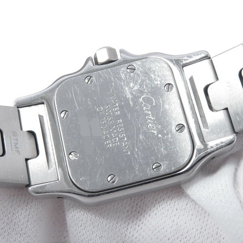 カルティエ サントスガルベ SM Cartier 腕時計 アイボリー文字盤