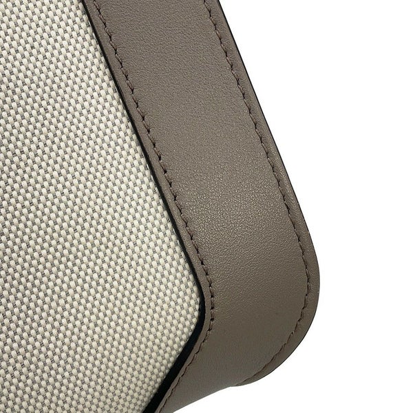 ヴァレンティノ・ガラヴァーニ ハンドバッグ Vロゴ キャンバス レザー 2W0B0K96YJH VALENTINO 2way 白