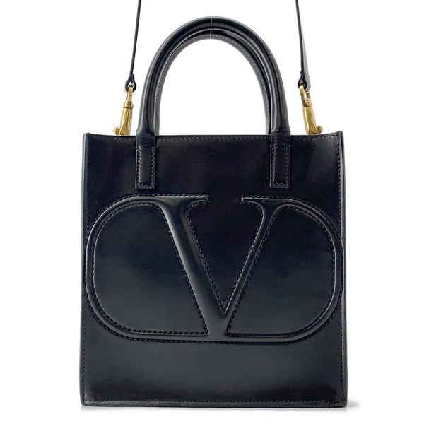 ヴァレンティノ・ガラヴァーニ ハンドバッグ Vロゴ ウォーク スモール UW2B0H23QEL VALENTINO 2way 黒