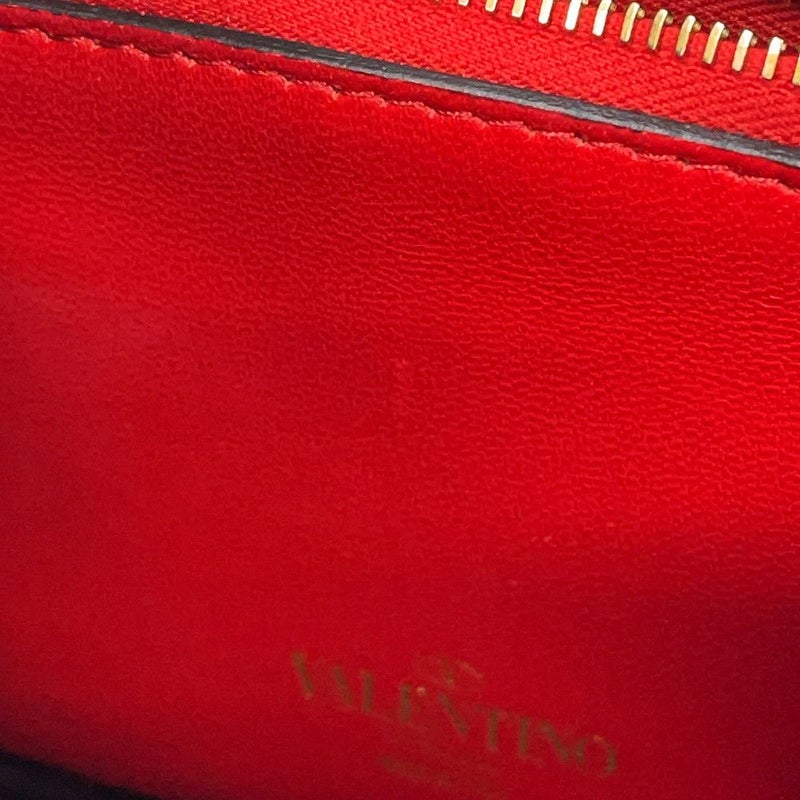 ヴァレンティノ・ガラヴァーニ ハンドバッグ Vロゴ ウォーク スモール UW2B0H23QEL VALENTINO 2way 黒