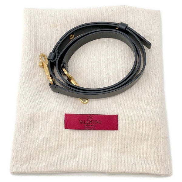 ヴァレンティノ・ガラヴァーニ ハンドバッグ Vロゴ ウォーク スモール UW2B0H23QEL VALENTINO 2way 黒