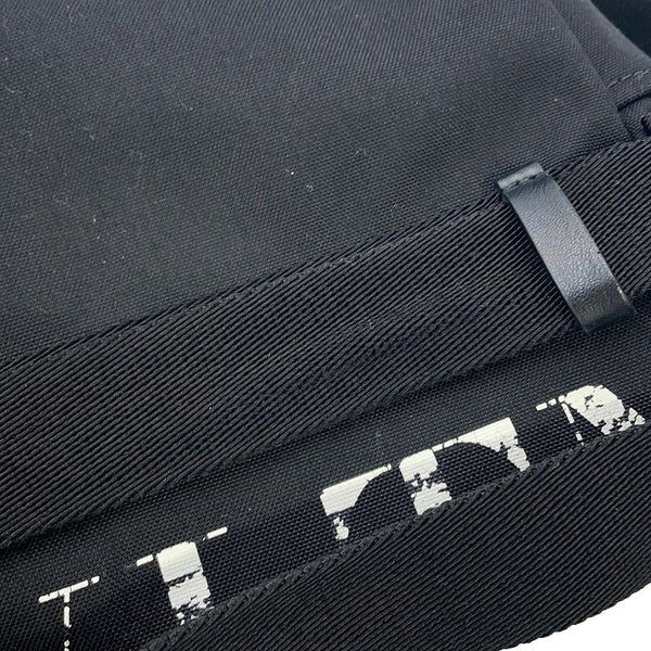 ヴァレンティノ・ガラヴァーニ ボディバッグ VLTN キャンバス VALENTINO ウエストバッグ 黒