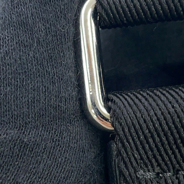 ヴァレンティノ・ガラヴァーニ ボディバッグ VLTN キャンバス VALENTINO ウエストバッグ 黒