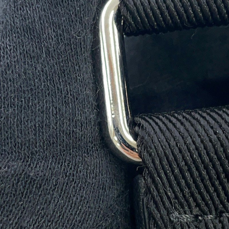 ヴァレンティノ・ガラヴァーニ ボディバッグ VLTN キャンバス VALENTINO ウエストバッグ 黒