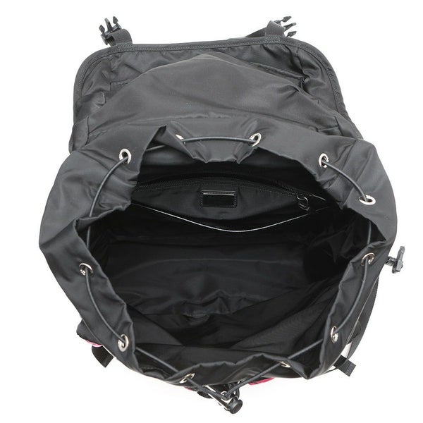 プラダ リュックサック トライアングルロゴ ナイロン PRADA バックパック 黒