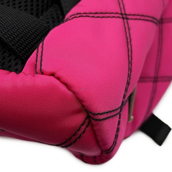 プラダ リュックサック トライアングルロゴ ナイロン PRADA バックパック 黒