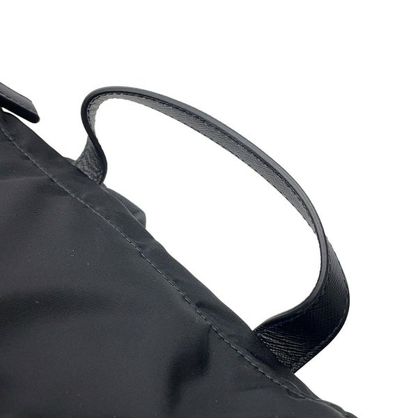 プラダ リュックサック トライアングルロゴ ナイロン PRADA バックパック 黒