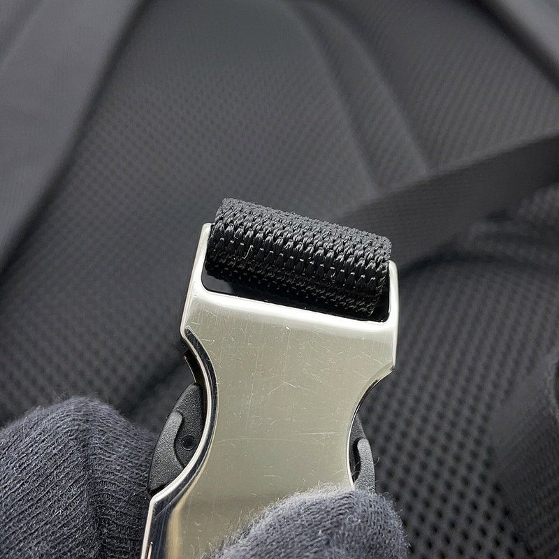 プラダ リュックサック トライアングルロゴ ナイロン PRADA バックパック 黒