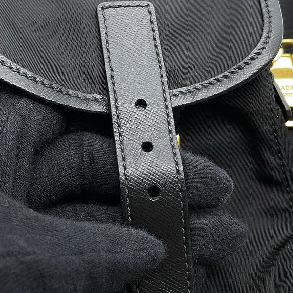 プラダ リュック トライアングルロゴ ナイロン BZ0030 PRADA バッグ バックパック 黒