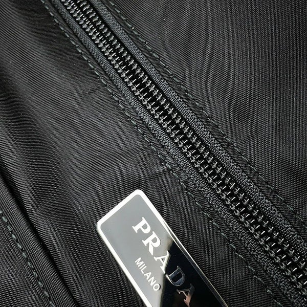 プラダ リュック トライアングルロゴ バックパック ナイロン 2VZ034 PRADA バッグ リュックサック 黒 アウトレット品