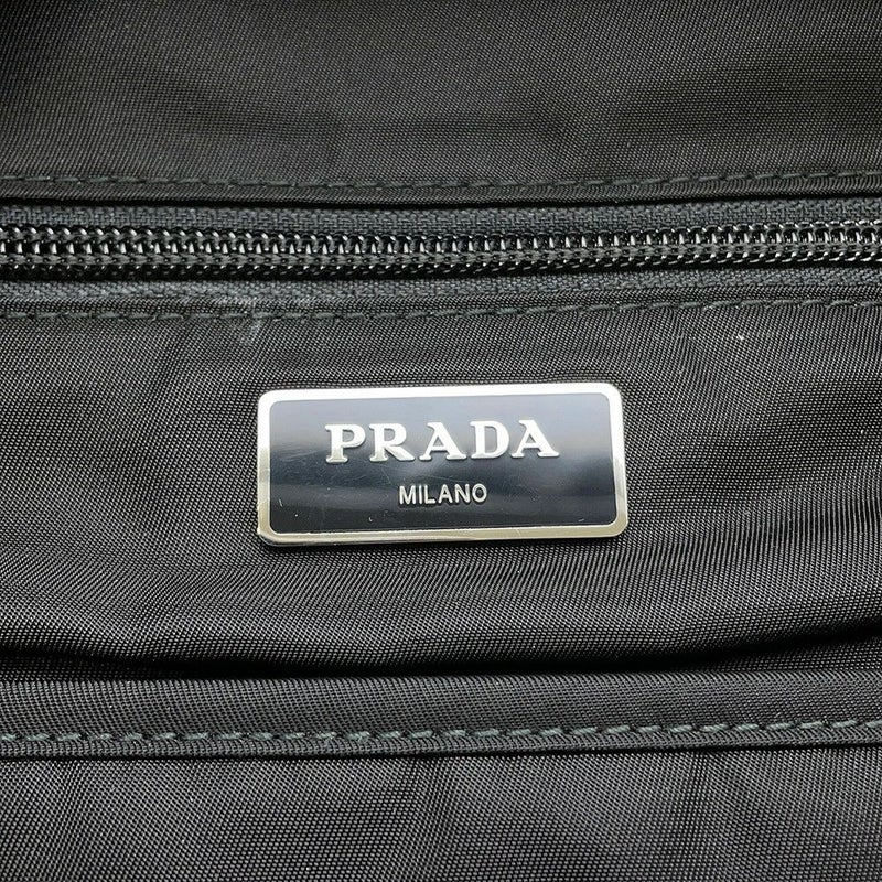 プラダ リュック トライアングルロゴ バックパック ナイロン 2VZ034 PRADA バッグ リュックサック 黒 アウトレット品