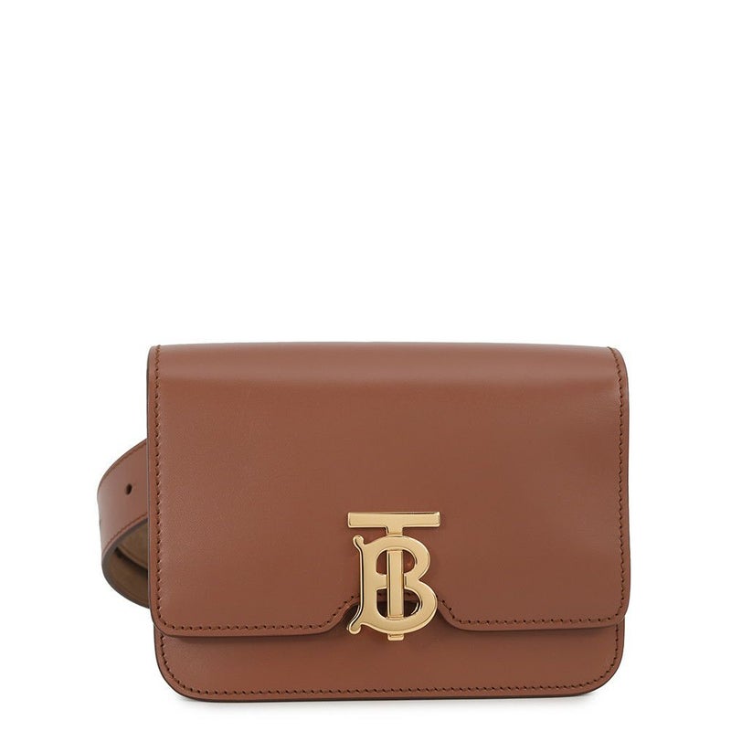 バーバリー ボディバッグ TB バムバッグ レザー 8012205 BURBERRY ウエストバッグ