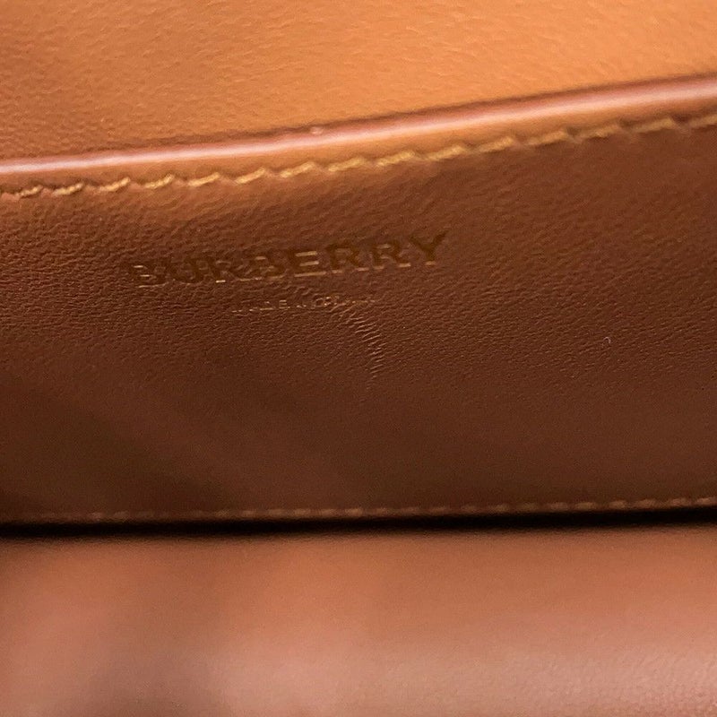 バーバリー ボディバッグ TB バムバッグ レザー 8012205 BURBERRY ウエストバッグ