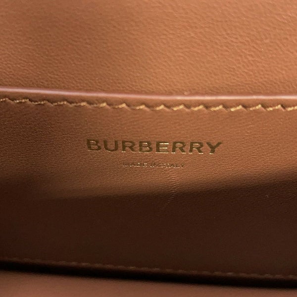 バーバリー ボディバッグ TB バムバッグ レザー 8012205 BURBERRY ウエストバッグ