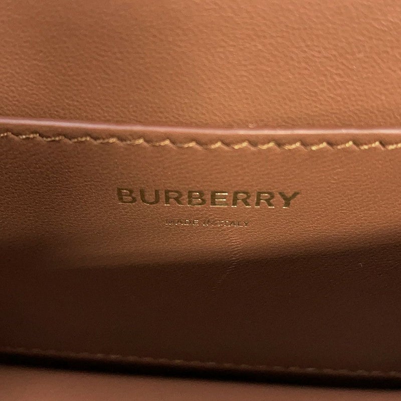 バーバリー ボディバッグ TB バムバッグ レザー 8012205 BURBERRY ウエストバッグ