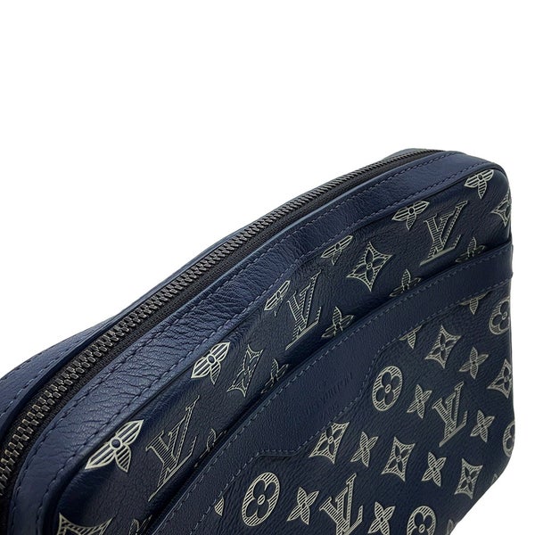 ルイヴィトン ショルダーバッグ モノグラム・シャドウ トリオ・メッセンジャー M24753 LOUIS VUITTON