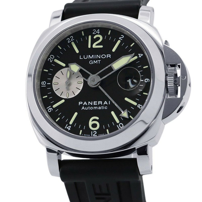 パネライ ルミノールGMT M番 PAM00088 PANERAI 腕時計 黒文字盤
