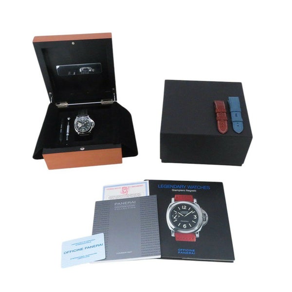 パネライ ルミノールGMT M番 PAM00088 PANERAI 腕時計 黒文字盤